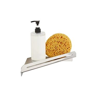 Imagem de Prateleira de canto de 35,56 cm x 20,32 cm com acabamento acetinado