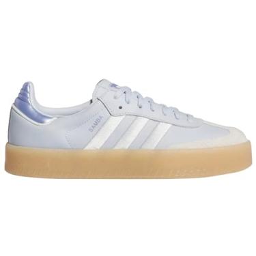 Imagem de adidas Tênis feminino Sambae, Halo Blue Spark Metallic, 38