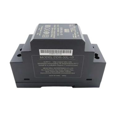 Imagem de Mean Well 30W Fonte De AlimentaçãO Dc-Dc Tipo Trilho Din Semi Modular Para LaboratóRio De Pc 15V 2A (DDR-30G-15 15V/2A/30W/DIN Rail Power)