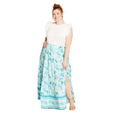 Imagem de City Chic Saia feminina plus size Pretty Thing, 24