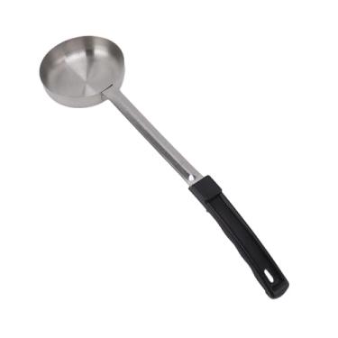 Imagem de Colheres de servir com controle de porções, concha de molho de pizza, colheres de servir para catering, copo de molho de aço inoxidável, colher de concha de controle de porção de aço inoxidável com