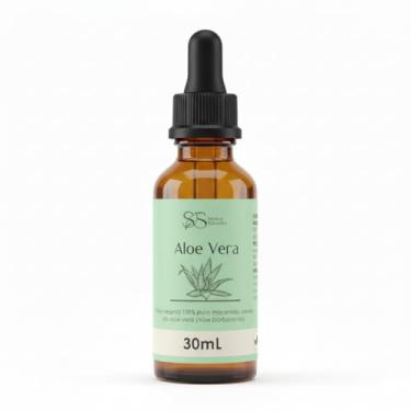 Imagem de Óleo Vegetal Corporal 100% Puro Original p/Uso Cosmético Capilar Pele Facial Hidratante Clareador Reduz Estrias Celulites - 30 mL (Aloe Vera)