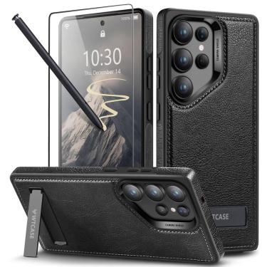 Imagem de Capa de telefone WTCASE Strong Magnetic Leather para Samsung S25 Ultra