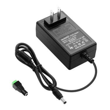 Imagem de ALITOVE Fonte de alimentação CC 12V 2,5A 30W adaptador de alimentação 100~240V CA para DC 12 volts 2500mA conversor com plugue CC de 5,5 x 2,5 mm para fitas de LED, câmera CCTV, impressora 3D