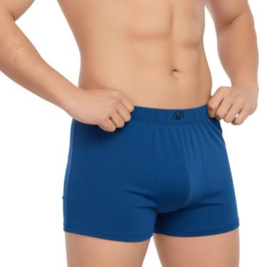 Imagem de Kit 4 Cueca Box Masculino Confortável Algodão Respirável  Empório da R