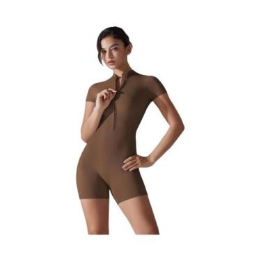 Imagem de Macacão De Yoga Feminino De Secagem Rápida E Respirável Para Fitness, 