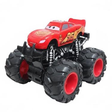 Imagem de Carrinho do Relâmpago Mcqueen Carros Mini Monster 9cm Original - Toyng