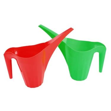 Imagem de SUNGOOYUE Regador, 2 PCS 2L Bico Longo Regador Interno Externo para Plantas, Jardim, Flores, Com Alça Lateral e Design à Prova de Vazamento