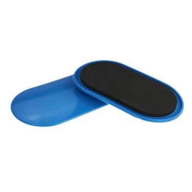 Imagem de MotiveTech Conjunto de 2 Discos Deslizantes Core Sliders, Compactos para Treinamento de Força, Ideais para Iniciantes E Exercícios Abdominais No Chão, Almofadas, azul