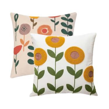 Imagem de Capas Decorativas Para Almofadas, Adequadas Para SofáS, Camas, Salas De Estar E Cadeiras(KIT2(N1021-N1022))