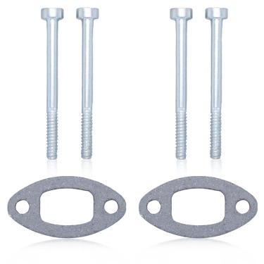 Imagem de Hyceker Kit de parafusos de vedação de silenciador para cortador de cordas Stihl FS38 FS55 FS56 FS70 aparador de cordas BG50 BG55 BG65 BG85 parafusos de vedação de exaustão de folhas 4140 149 0602