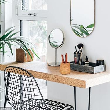 Imagem de Dioche Porta-canetas de Vime Tecido à Mão Pincel Maquiagem Cesto Armazenamento Organizador Panelas Cozinha Caddy Home Office Decoração Mesa para Quarto Três Tamanhos (3)