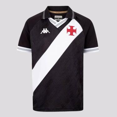 Imagem de Camisa Kappa Vasco I 2025 Juvenil, 12 ANOS