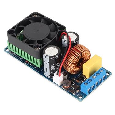 Imagem de Akozon Placa Amplificadora Digital de Canal Mono IRS2092S 500W para Sistemas de Som HiFi DIY - Desempenho Poderoso Com Ventilador de Resfriamento