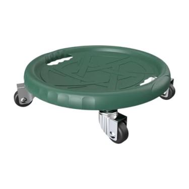 Imagem de UGPLM Disco deslizante com rodas para exercícios abdominais, multifuncional, para treinamento do core e fortalecimento dos músculos abdominais. Ideal para, Verde