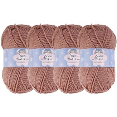 Imagem de Fio de flor de neve JubileeYarn – Lã DK Superwash – Espresso Martini – 4 novelos