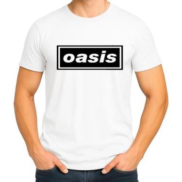 Imagem de Camisa Camiseta de Algodão Masculina Feminina Unissex Banda de Rock Oa