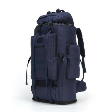 Imagem de Mochila de Senderismo W WINTMING 70L/100L Camping Mochila Molle