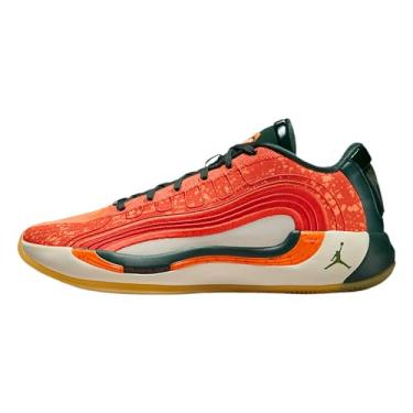 Imagem de Tênis de basquete Luka 10.2 cm Gone Camping (Pro Green) Total Orange/Team Orange/Treeline), Verde profissional/laranja total/laranja/treeline, 10