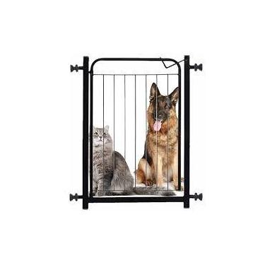 Imagem de Grade Portãozinho Portão Pet Para Cachorros Bebes Segurança Crianças P