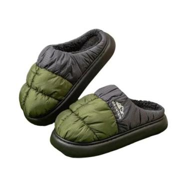 Imagem de Chinelos De Inverno Impermeáveis Para Mulheres, Longos, Peludos, Gross