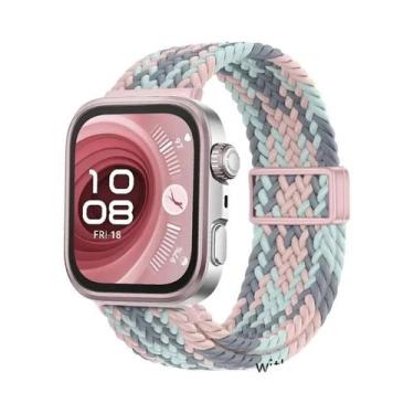 Imagem de Pulseira Magnética De Nylon Respirável Para Huawei Watch Fit 4/3 4 pro