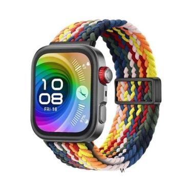 Imagem de Pulseira Magnética De Nylon Respirável Para Huawei Watch Fit 4/3 4 pro
