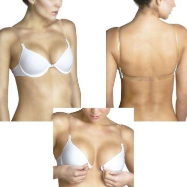 Imagem de Kit 2 Sutiã Com Alças De Silicone Costa Nua Invisível Sutian - Miamore