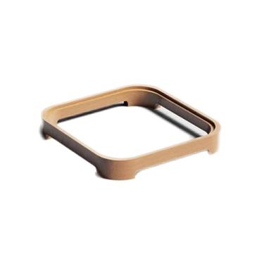 Imagem de Suporte para Mac Mini M4 2024, suporte de mesa de refrigeração, base de madeira, suporte de mesa para laptop (leve)