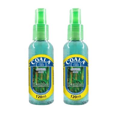 Imagem de Kit 2 Odorizante de Ambiente em Spray Coala Bambu 120ml