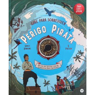 Imagem de Gire Para Sobreviver - Perigo Pirata - VR EDITORA, Sortido