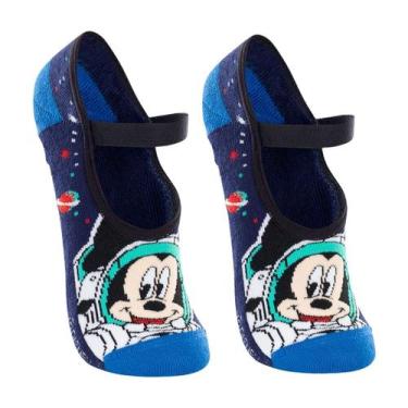 Imagem de Lupo meia antiderrapante sapatilha  disney  infantil, Mickey, 30-36