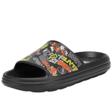 Imagem de Chinelo Molekinho EVA Tira Larga Urban, 33/4, Preto