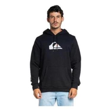 Imagem de Moletom Quiksilver Fech Comp Logo Preto M-Masculino