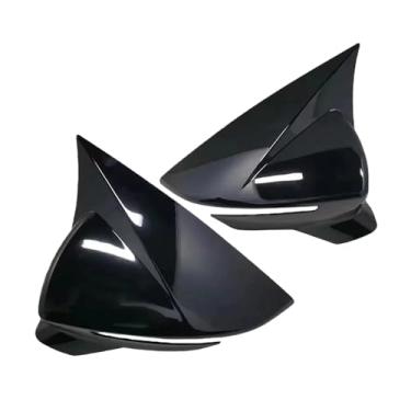 Imagem de Retrovisor Lateral Espelho Capa Caso Asa Espelho Traseiro Caso Compatível Com Seat Leon Mk3 5f/Ibiza Mk5 2013-2020(Carbon Fiber)