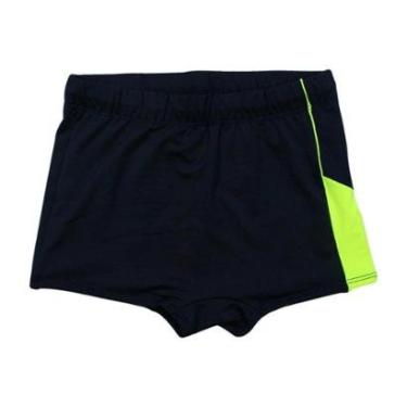 Imagem de Sunga Boxer Infantil Lisa com Recorte 46848 - Boca Grande-Masculino