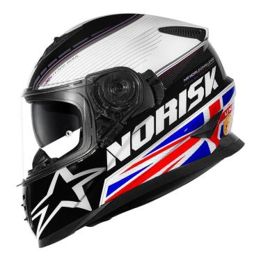 Imagem de Capacete com Óculos Norisk FF302 Soul 2 Grand Prix Inglaterra Países-Unissex