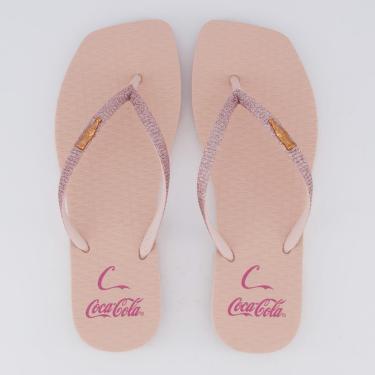 Imagem de Chinelo Coca Cola Square C Gold Feminino-Feminino