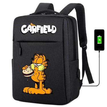Imagem de Mochila Escolar Usb Infantil Estampa Criativa Para Notebooks, Escola E