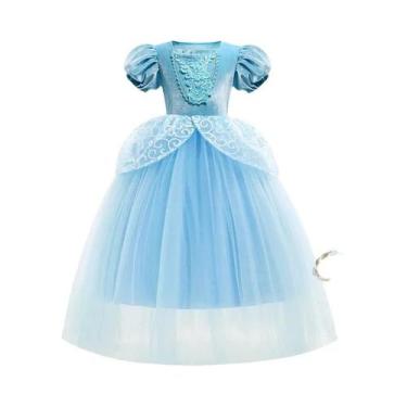 Imagem de Vestido De Festa De Princesa Fada Para Meninas, Vestido Puff Floral Bo