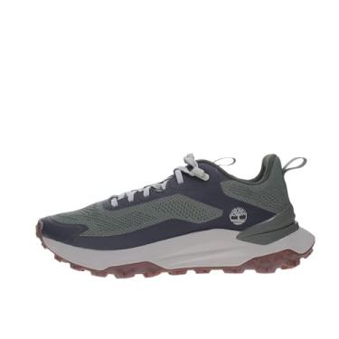 Imagem de Timberland Tênis masculino Motion Access Low com cadarço, Malha verde escuro, 43