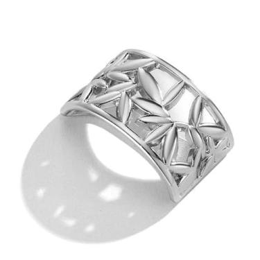 Imagem de Elegante Lenço de Seda de Folha Anel Broche para Mulheres Metal Delicado Oblato Xale Cachecóis Fivela Fecho Clipe Broches Moda Exclusivo Casamento Formal Vestido de Festa Acessórios Joias, Medium