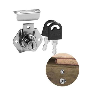Imagem de Fechadura Chave Fixa Hardt Aço 17x22mm com Batente