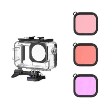 Imagem de Capa À Prova d'Água Para DJI Osmo Action 5 pro 4 3, Caixa De Mergulho 