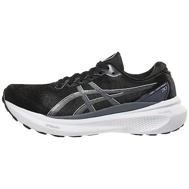 Imagem de ASICS Tênis de corrida masculino Gel-Kayano 30, Preto/folha de rocha, 41