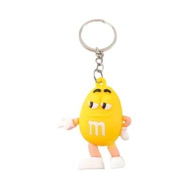 Imagem de Chaveiro Infantil Fofo De Desenho Animado M&M's: Acessório Moderno E D