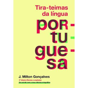 Imagem de Livro - Tira-teimas da língua portuguesa