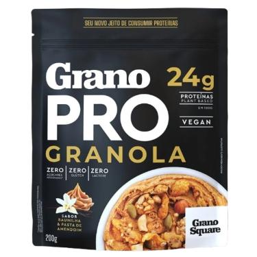 Imagem de Kit 2X: Granola Vegana Proteica GranoPRO GranoSquare 200g