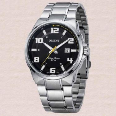 Imagem de Relógio Orient Masculino Analógico Prata MBSS1366 P2SX