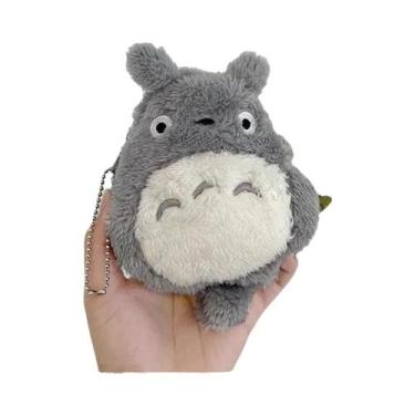 Imagem de Bolsa De Moedas De Pelúcia Totoro De 12cm, Brinquedo Japonês Kawaii, P